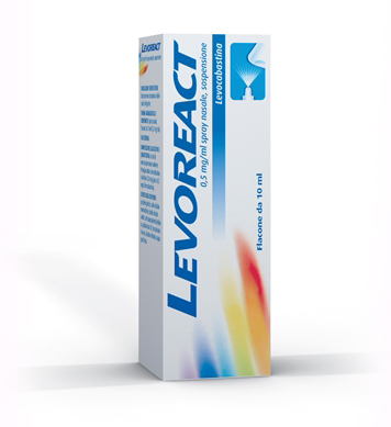 LEVOREACT*SPRAY NAS 10ML 0,5MG - Farmacia Dott. Pasquale Russo