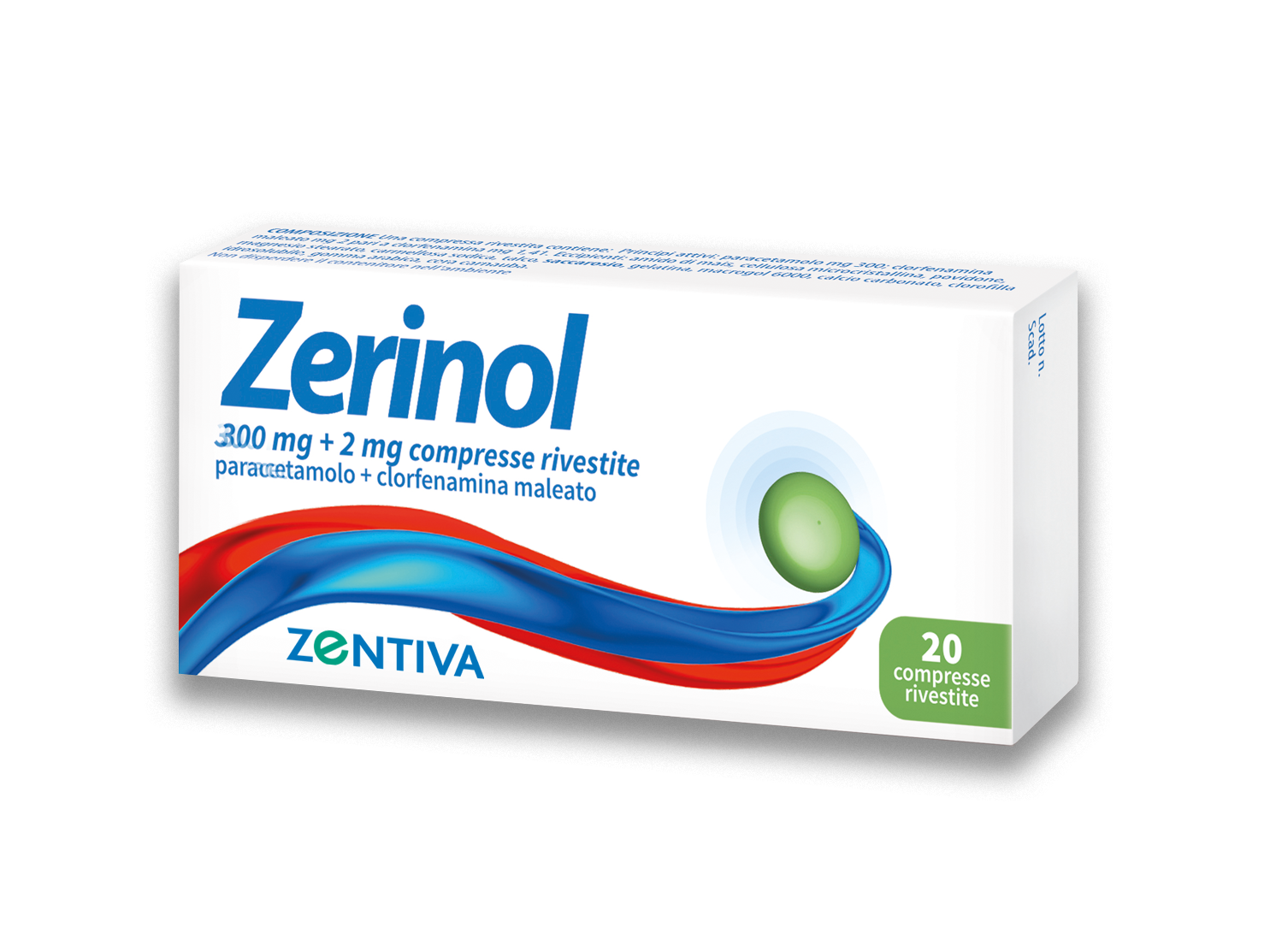 ZERINOL*20CPR RIV 300MG+2MG - Farmacia Dott. Pasquale Russo