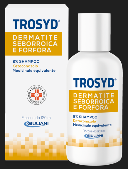TROSYD DERMATITE SEB*SH120ML2% - Farmacia Dott. Pasquale Russo