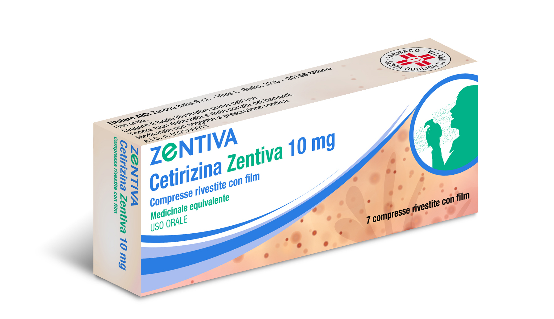 CETIRIZINA ZENT*7CPR RIV 10MG - Farmacia Dott. Pasquale Russo