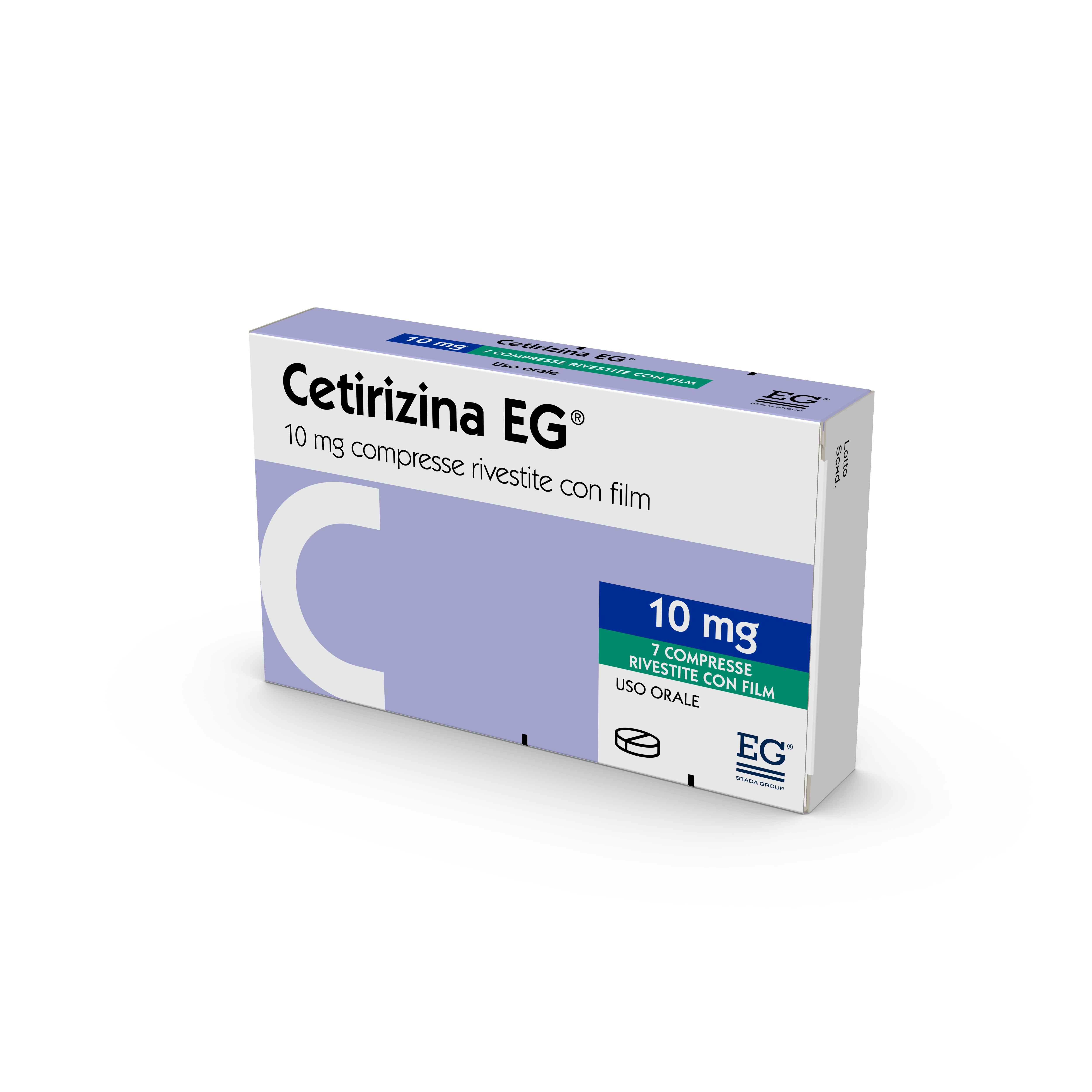 CETIRIZINA EG*7CPR RIV 10MG - Farmacia Dott. Pasquale Russo