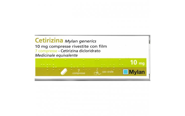 CETIRIZINA MY*7CPR RIV 10MG - Farmacia Dott. Pasquale Russo