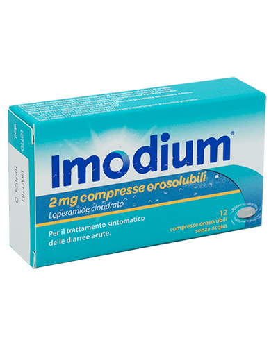 IMODIUM*12CPR OROSOL 2MG - Farmacia Dott. Pasquale Russo