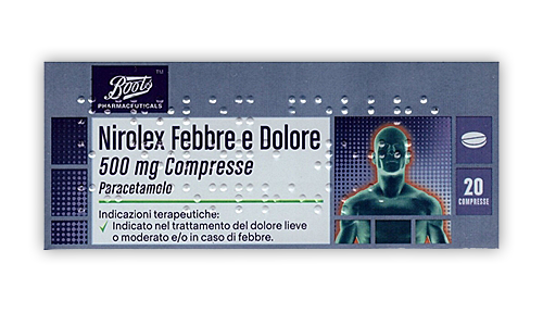 NIROLEX FEBBRE DOL*20CPR 500MG - Farmacia Dott. Pasquale Russo