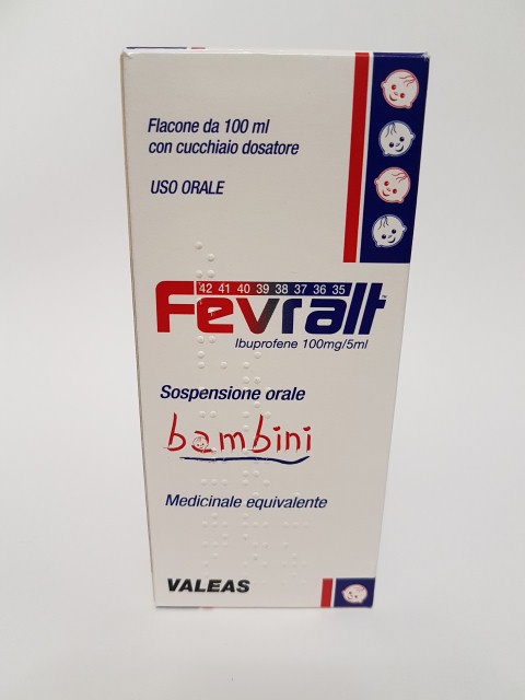 FEVRALT*BB OS SOSP 100MG/5ML - Farmacia Dott. Pasquale Russo