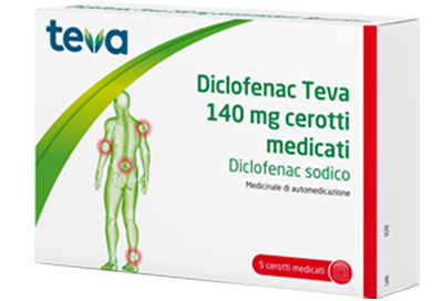 DICLOFENAC TE*5CER MED 140MG - Farmacia Dott. Pasquale Russo