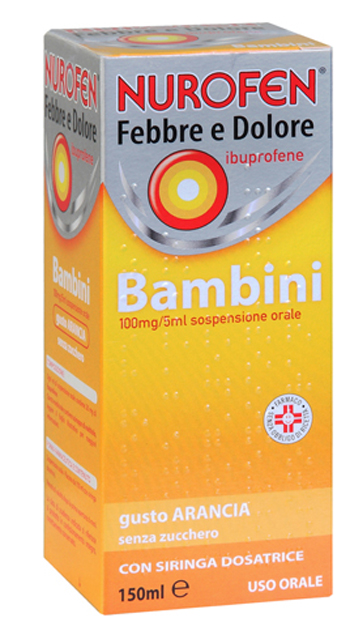 NUROFEN FEBBRE D*BB100MG/5ML A - Farmacia Dott. Pasquale Russo