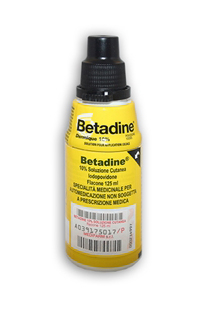 BETADINE*SOLUZ CUT 125ML 10% - Farmacia Dott. Pasquale Russo