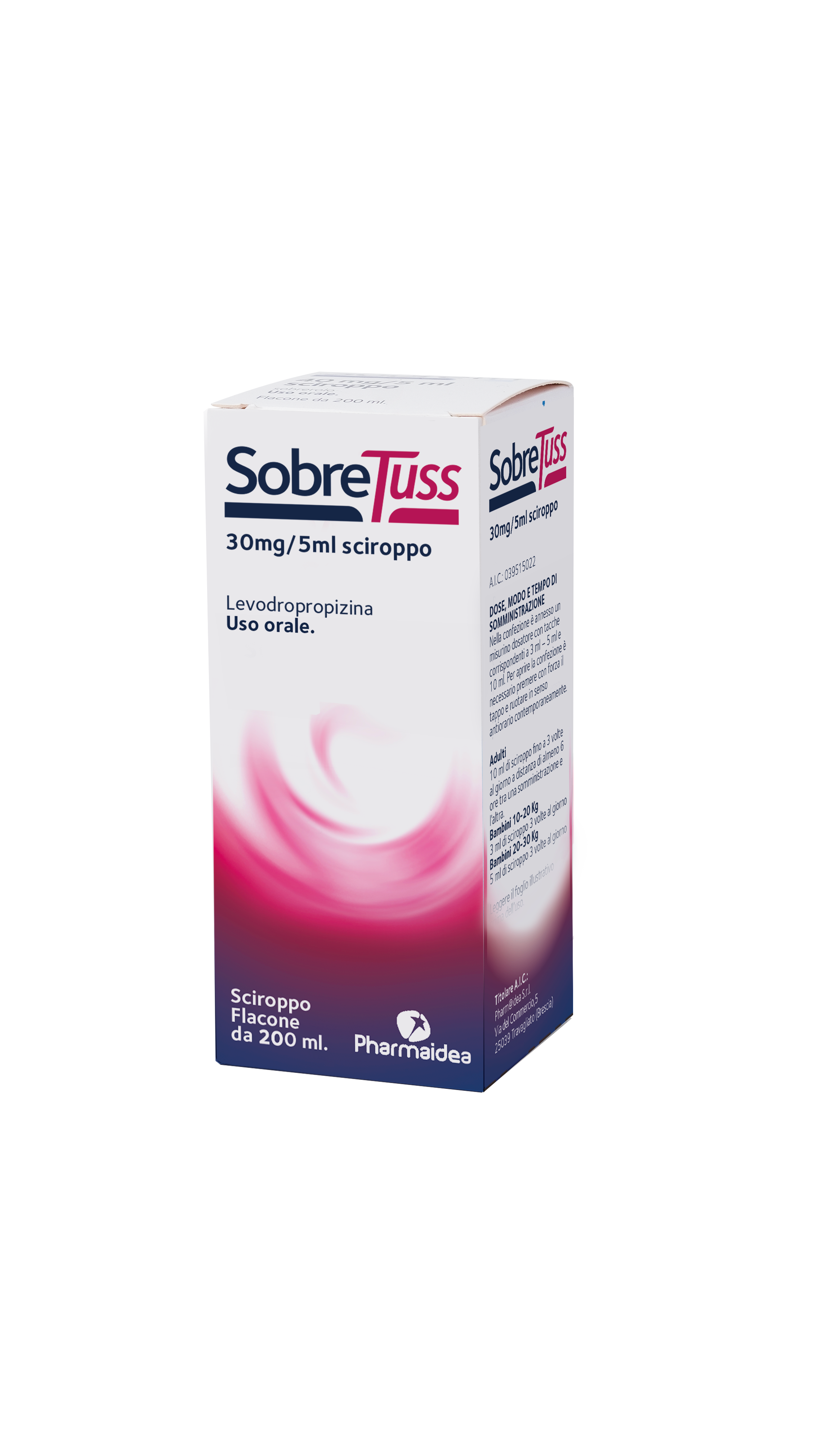 SOBRETUSS*SCIR 30MG/5ML - Farmacia Dott. Pasquale Russo