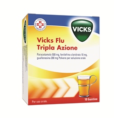 VICKS FLU TRIPLA A*OS 10BUST - Farmacia Dott. Pasquale Russo