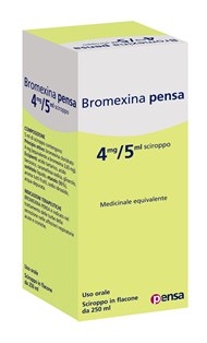 BROMEXINA PE*SCIR 250ML4MG/5ML - Farmacia Dott. Pasquale Russo