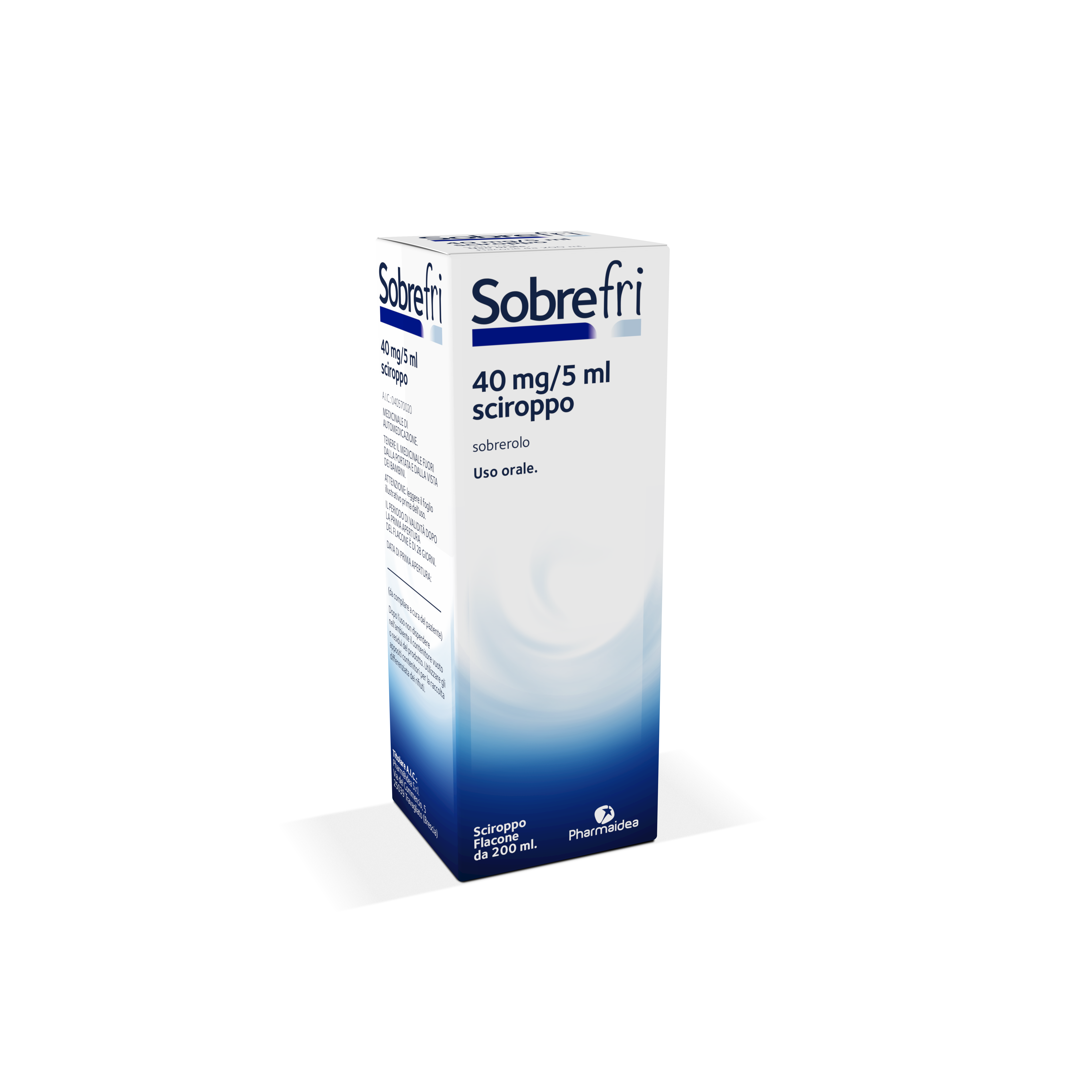 SOBREFRI*SCIR FL200ML 40MG/5ML - Farmacia Dott. Pasquale Russo