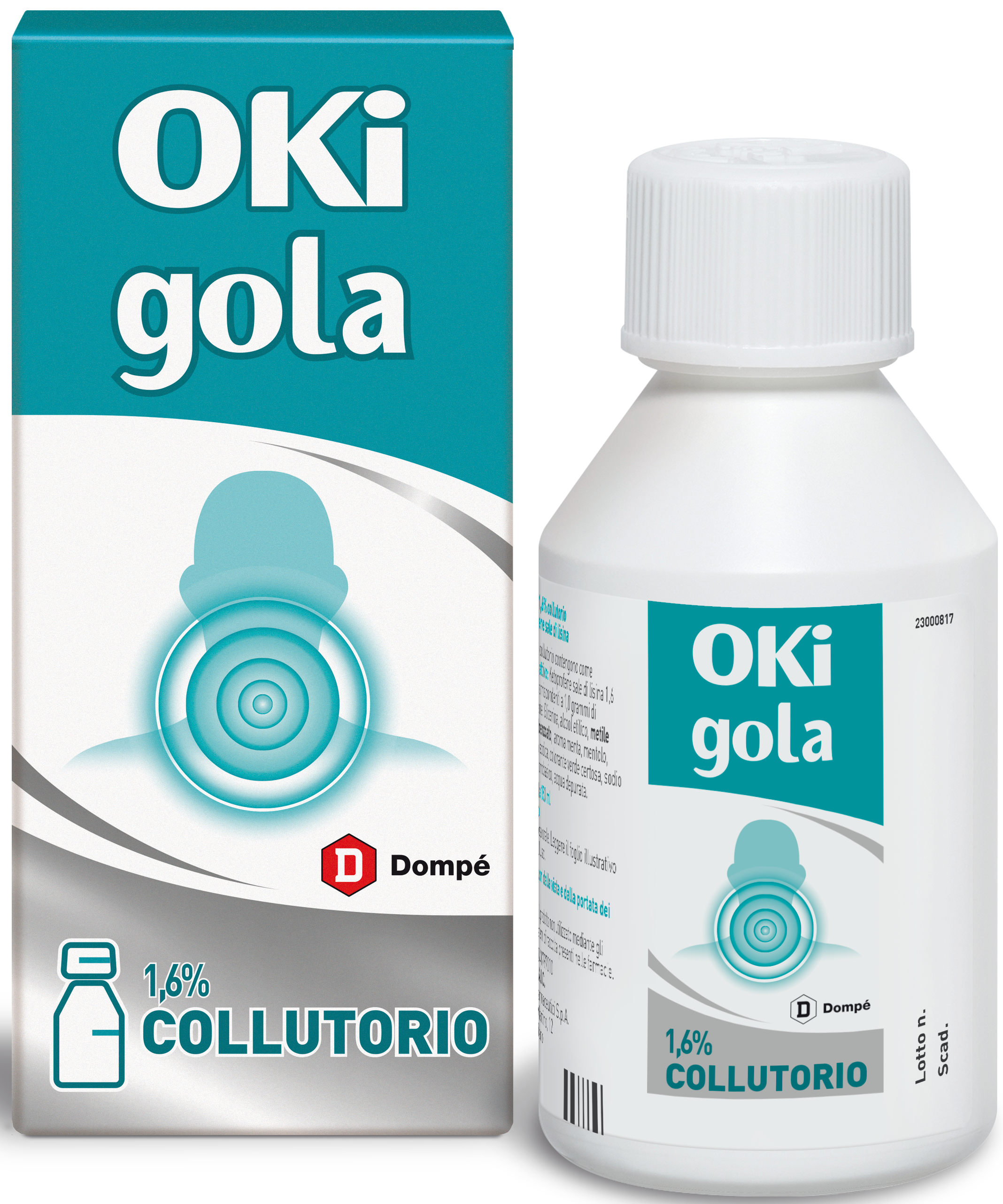 OKI GOLA*COLLUT 150ML 1,6% - Farmacia Dott. Pasquale Russo