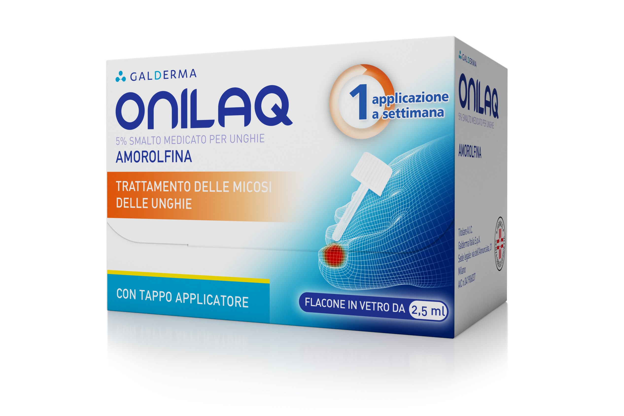 ONILAQ*SMALTO UNGHIE 2,5ML+TAP - Farmacia Dott. Pasquale Russo