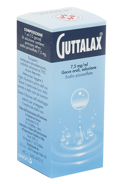 GUTTALAX*OS GTT 15ML 7,5MG/ML - Farmacia Dott. Pasquale Russo