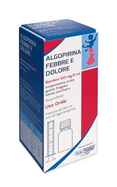 ALGOPIRINA FEBBRE DOL*150ML FR - Farmacia Dott. Pasquale Russo