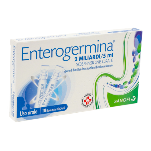 ENTEROGERMINA*OS 10FL 2MLD/5ML - Farmacia Dott. Pasquale Russo
