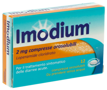IMODIUM*12CPR OROSOL 2MG - Farmacia Dott. Pasquale Russo