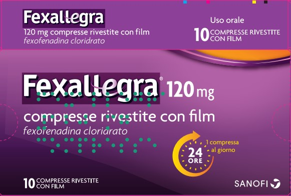 FEXALLEGRA*10CPR RIV 120MG - Farmacia Dott. Pasquale Russo