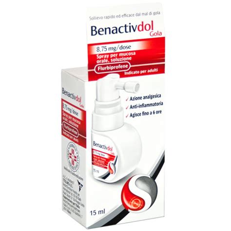 BENACTIVDOL GOLA*SPRAY15ML8,75 - Farmacia Dott. Pasquale Russo