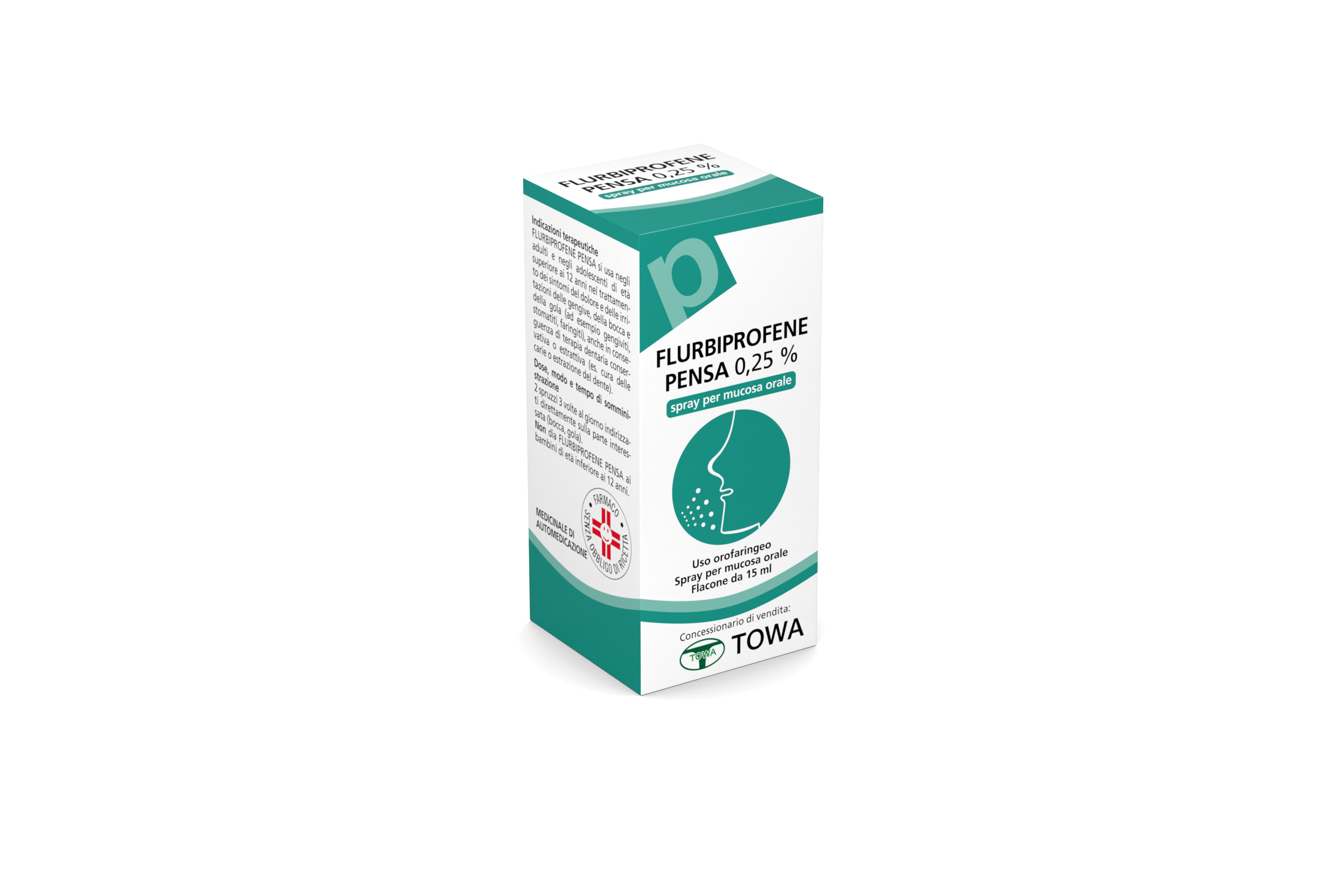 FLURBIPROFENE PE*OS SPRAY 15ML - Farmacia Dott. Pasquale Russo