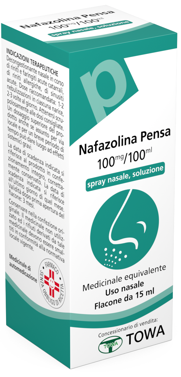 NAFAZOLINA PE*SPRAY NAS 15ML - Farmacia Dott. Pasquale Russo