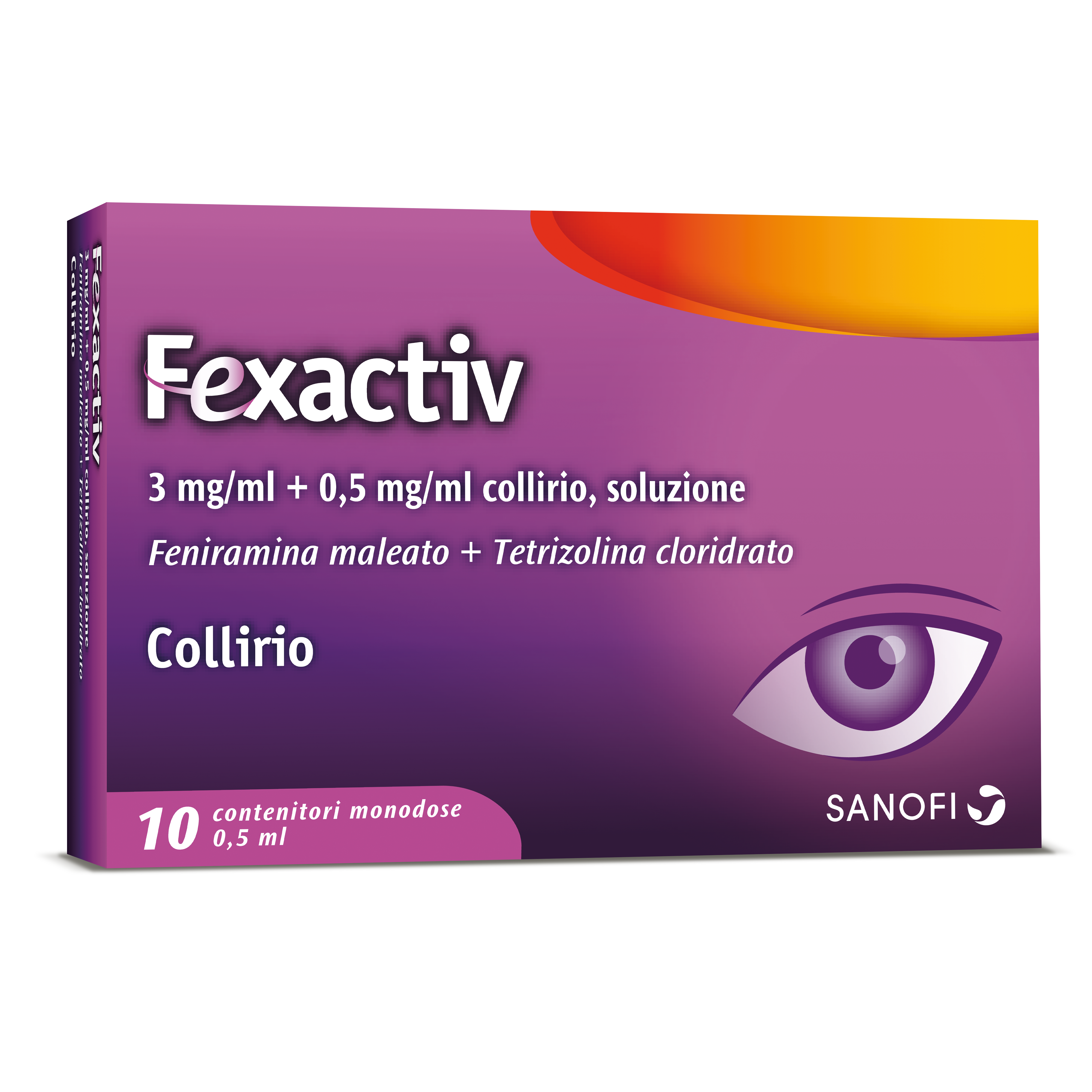FEXACTIV*COLL 10FL 0,5ML - Farmacia Dott. Pasquale Russo