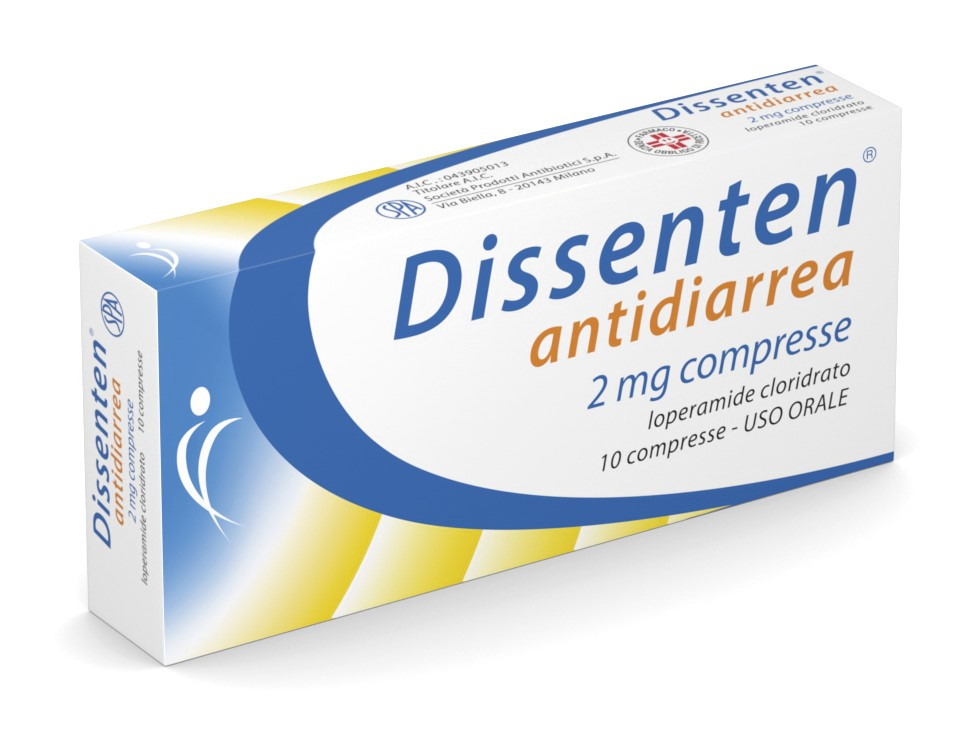 DISSENTEN ANTIDIARREA*10CPR2MG - Farmacia Dott. Pasquale Russo