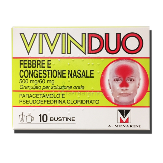 VIVINDUO FEBBRE CONG NAS*10BS - Farmacia Dott. Pasquale Russo