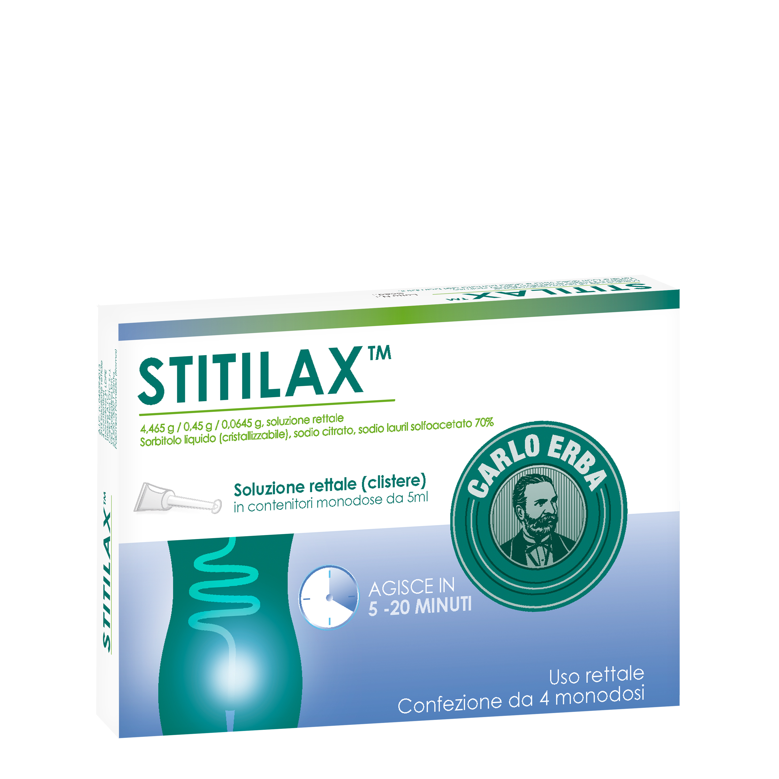 STITILAX*RETT SOL 4FL MONO 5ML - Farmacia Dott. Pasquale Russo