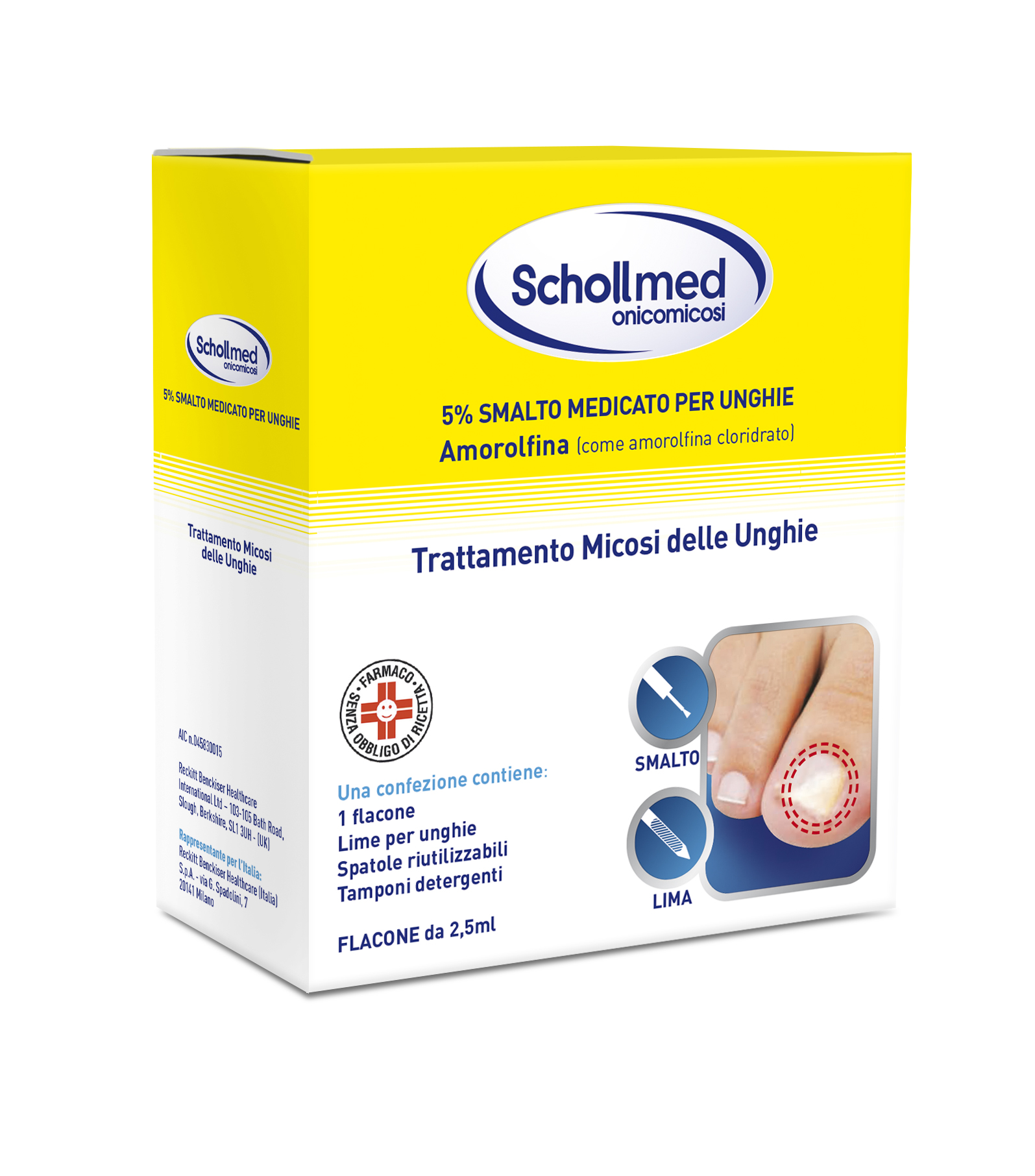 SCHOLLMED ONICOMICOSI*2,5ML 5% - Farmacia Dott. Pasquale Russo