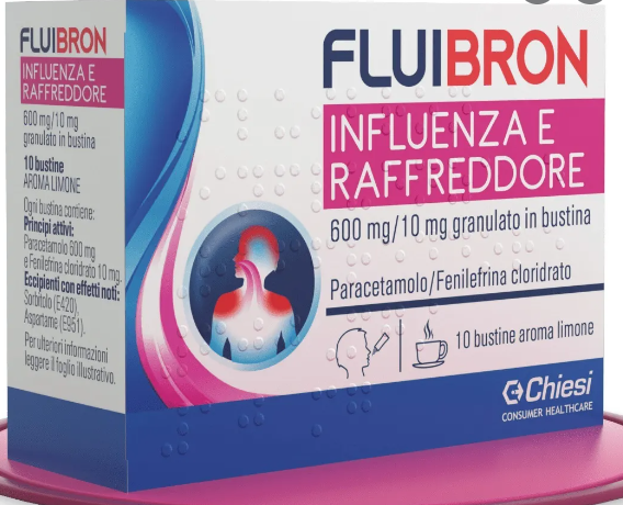 FLUIBRON INFLUENZA E RAFF*10BS - Farmacia Dott. Pasquale Russo