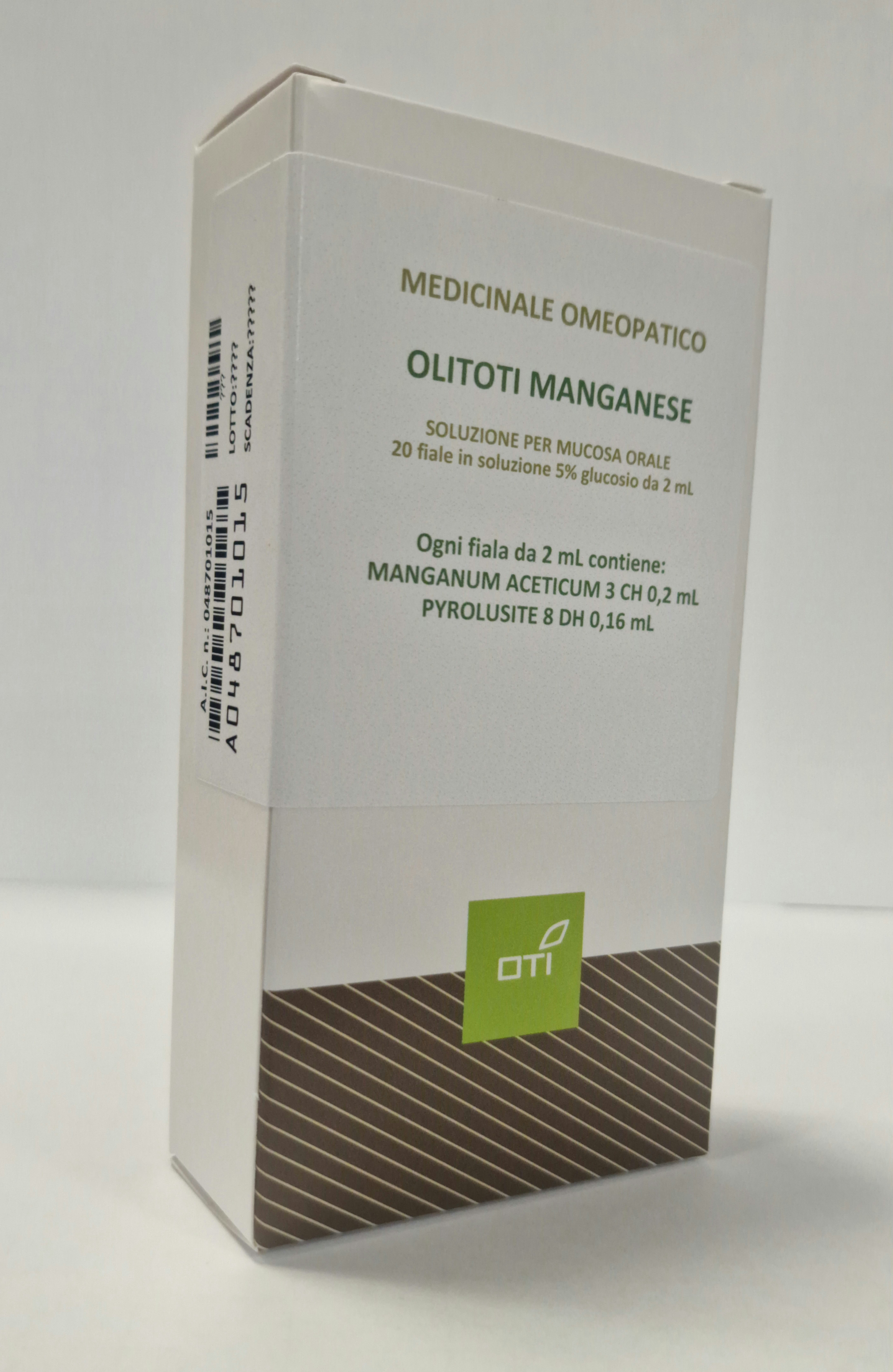 OLITOTI MANGANESE*OS 20F 2ML - Farmacia Dott. Pasquale Russo