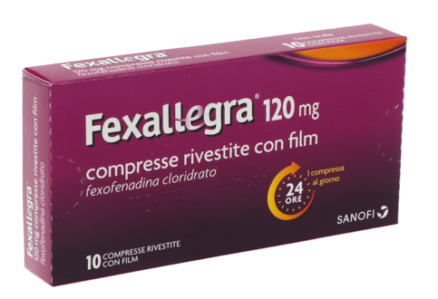 FEXALLEGRA*10CPR RIV 120MG - Farmacia Dott. Pasquale Russo