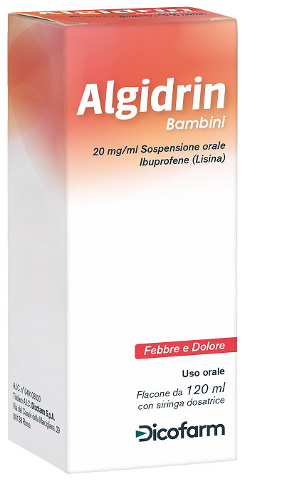 ALGIDRIN*OS 120ML 20MG/ML+SIR - Farmacia Dott. Pasquale Russo