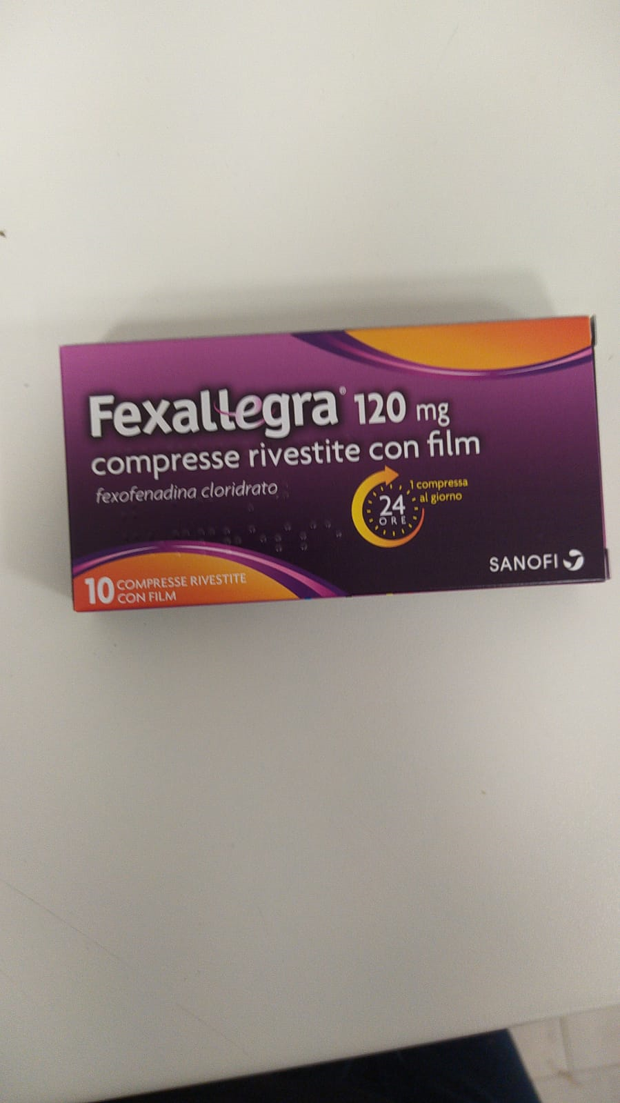 FEXALLEGRA*10CPR RIV 120MG - Farmacia Dott. Pasquale Russo