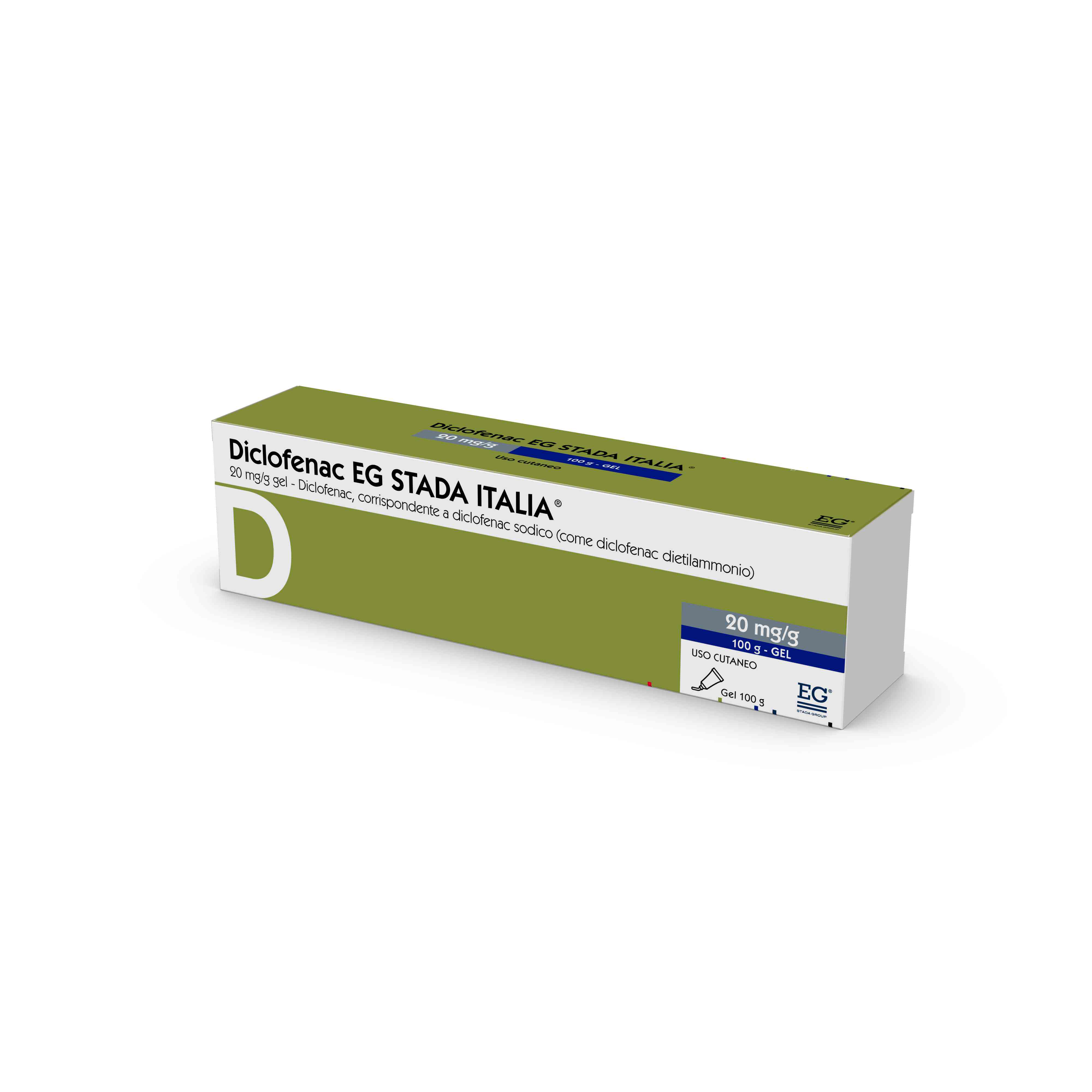 DICLOFENAC EG*GEL 100G 20MG/G - Farmacia Dott. Pasquale Russo