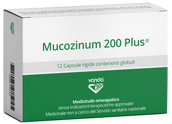VANDA MUCOZINUM 200 PLUS 12 CAPSULE - Farmacia Dott. Pasquale Russo