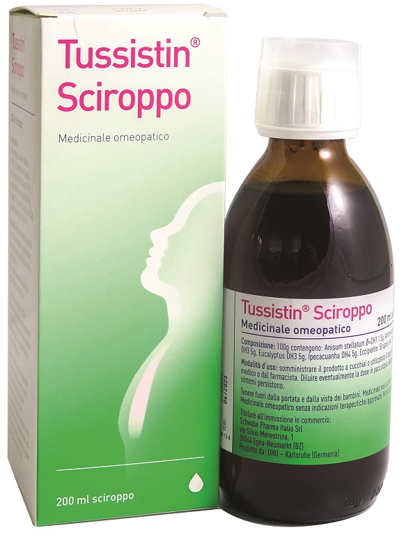 TUSSISTIN SCIROPPO 200 ML - Farmacia Dott. Pasquale Russo