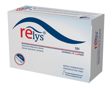 RELYS MONODOSE SOLUZIONE OFTALMICA 30 MINICONTENITORI DA 0,5 ML SENZA CONSERVANTI - Farmacia Dott. Pasquale Russo