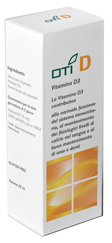 OTI D VITAMINA D3 GOCCE 50ML - Farmacia Dott. Pasquale Russo