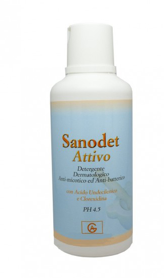 SANODET ATTIVO SHAMPOODOCCIA 500 ML - Farmacia Dott. Pasquale Russo