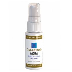 CELLFOOD MSM METIL SULFONIL METANO SOLUZIONE SALINA COLLOIDALE 30 ML - Farmacia Dott. Pasquale Russo
