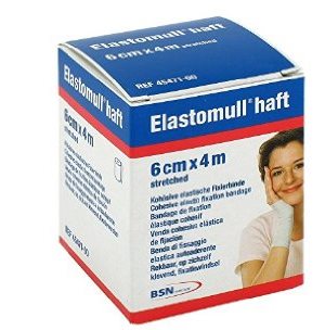BENDA ELASTICA AUTOADESIVA ELASTOMULL HAFT COMPRESSIONE FORTE 6X400 CM - Farmacia Dott. Pasquale Russo