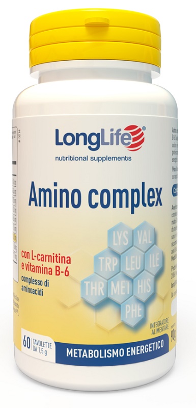 LONGLIFE AMINO COMPLEX 60 TAVOLETTE - Farmacia Dott. Pasquale Russo