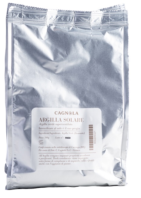 ARGILLA SOLARE ARGILLA VERDE SUPERVENTILATA 500 G - Farmacia Dott. Pasquale Russo