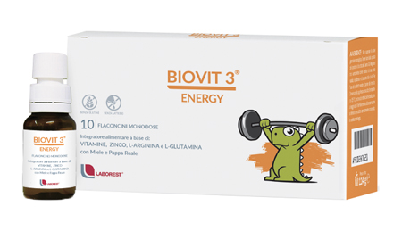 BIOVIT 3 ENERGY 10 FLACONCINI 10 ML - Farmacia Dott. Pasquale Russo