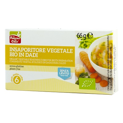 FSC BRODO VEGETALE SENZA LIEVITO 6 DADI BIO 66 G - Farmacia Dott. Pasquale Russo