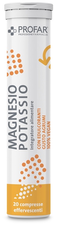 PROFAR MAGNESIO POTASSIO 20 COMPRESSE - Farmacia Dott. Pasquale Russo
