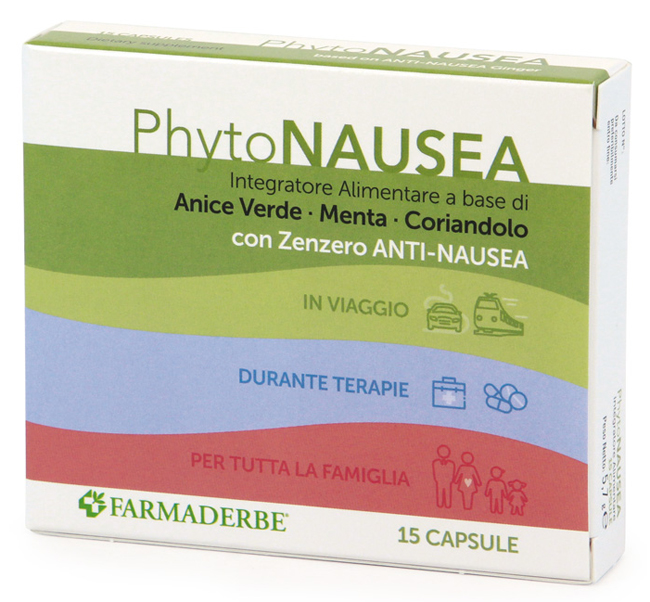 PHYTO NAUSEA 15 CAPSULE - Farmacia Dott. Pasquale Russo